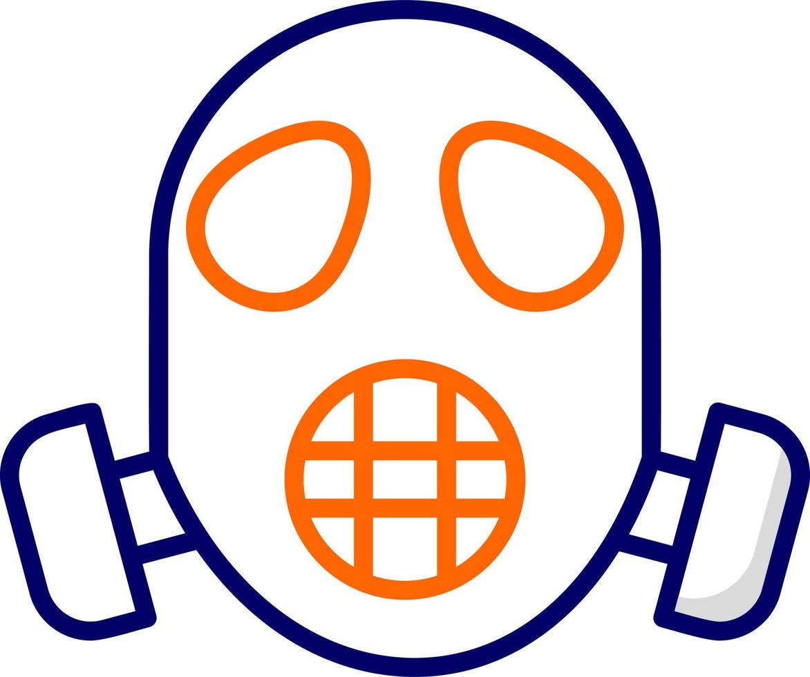Respirator Mask Vector Icon