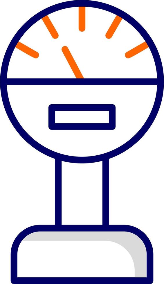 Pressure Meter Vector Icon