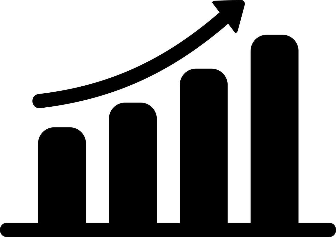 Bar Chart Vector Icon