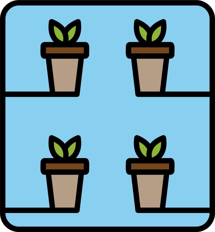 Vertical Farming Vector Icon