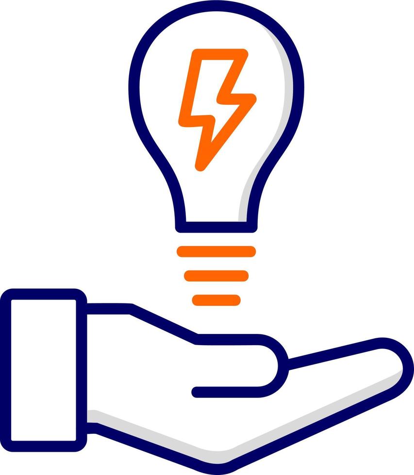 Saving Energy Vector Icon