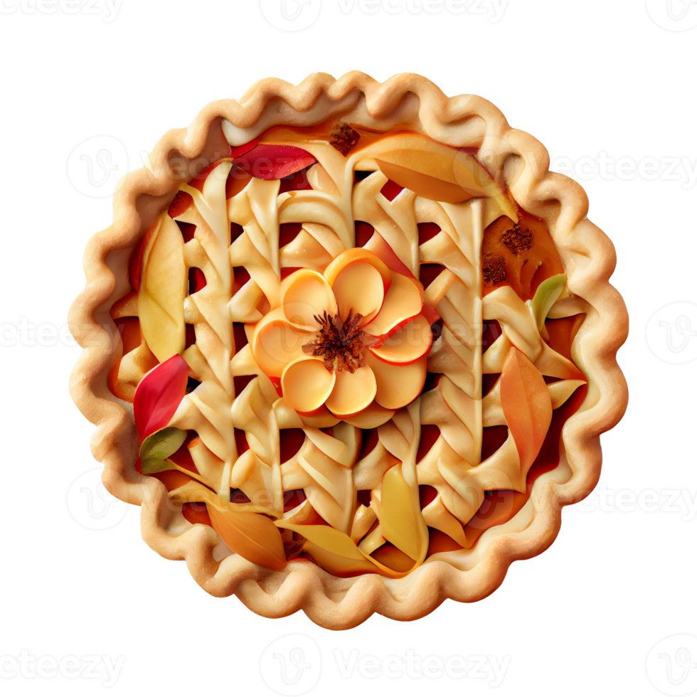 Pomme tarte transparent png