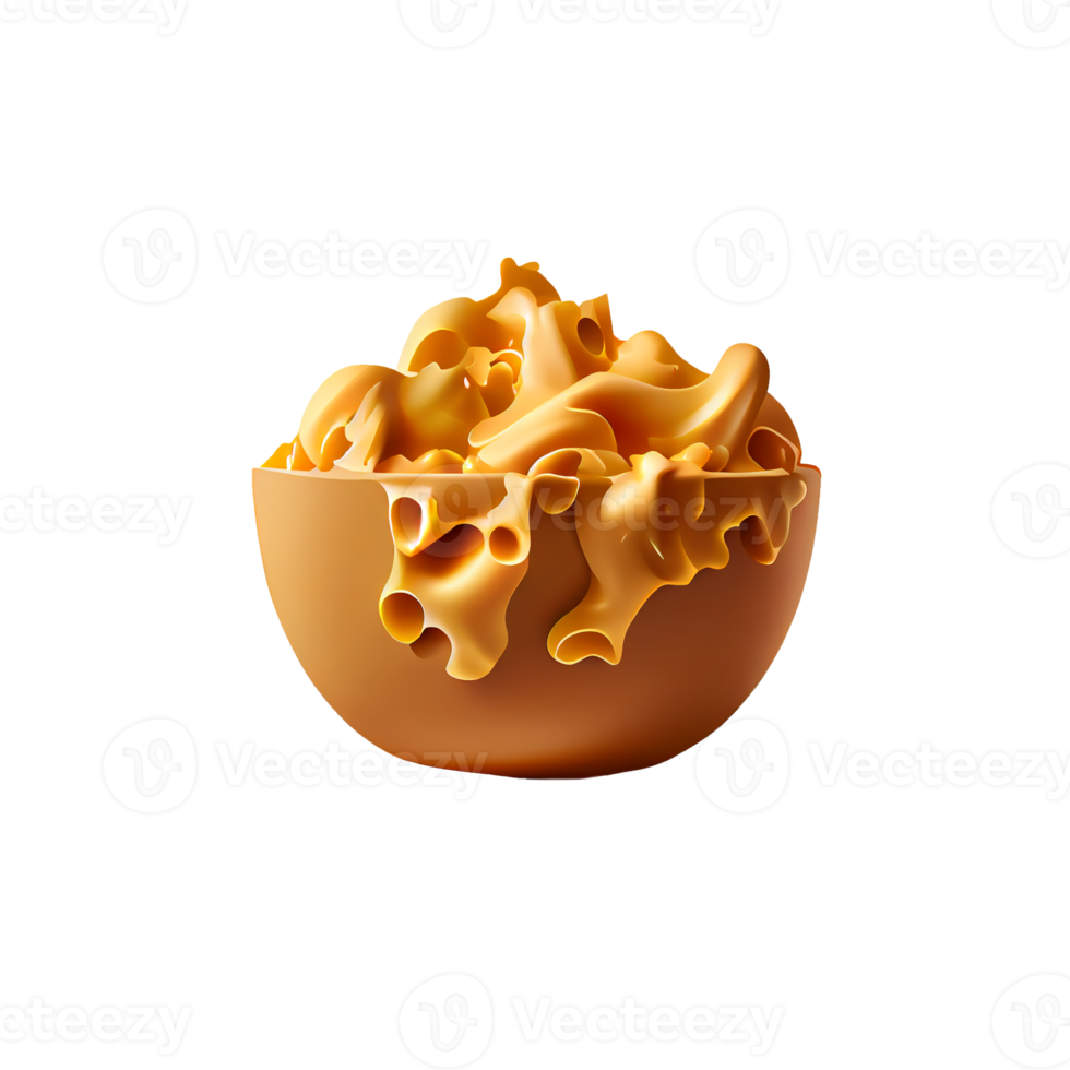 Mac and Cheese png Transparent background