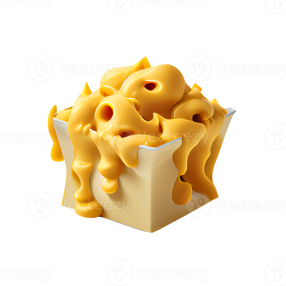 Mac and Cheese png Transparent background