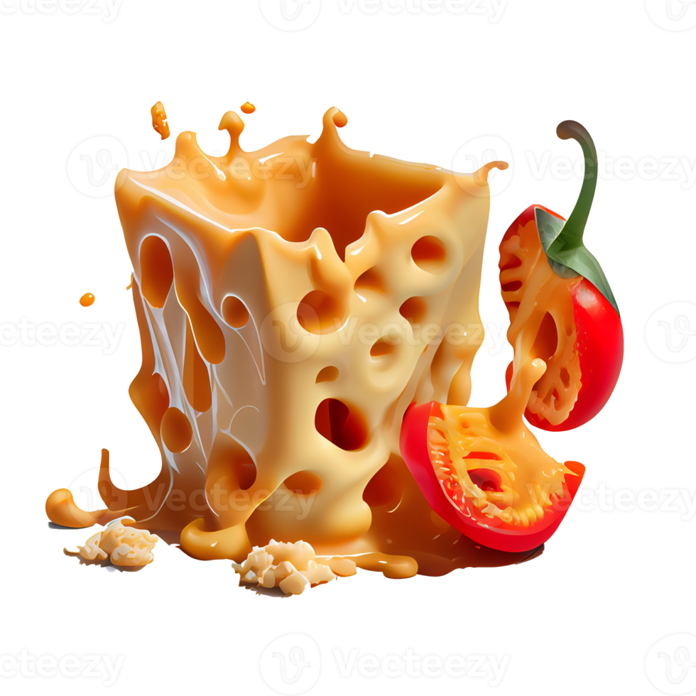 Mac and Cheese png Transparent background