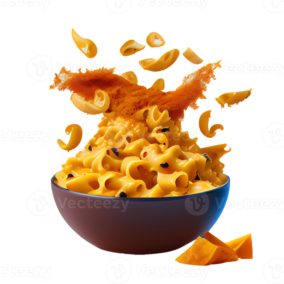 Mac und Käse png transparent Hintergrund