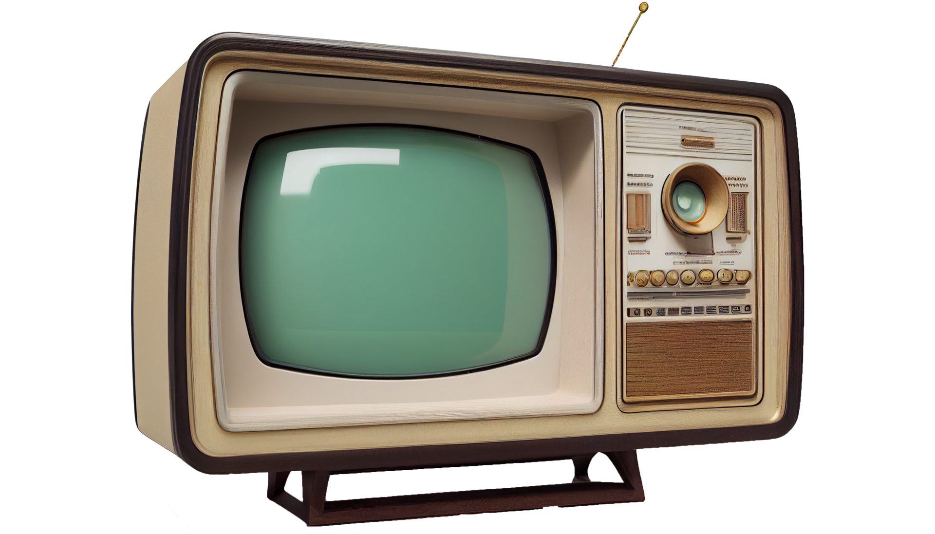 Old Retro vintage TV on Transparent background png 21027239 PNG