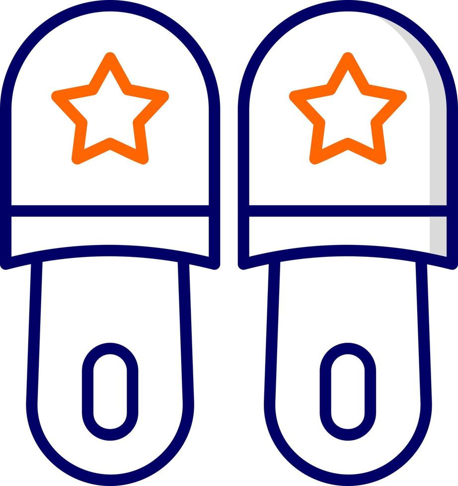 Slippers Vector Icon