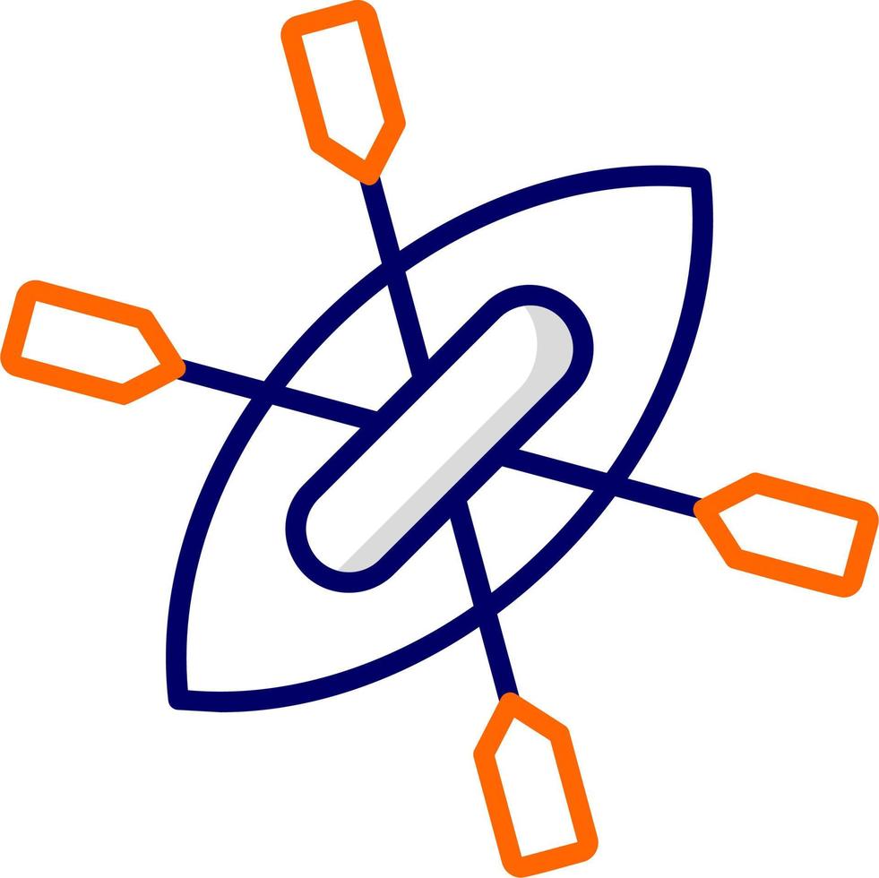Kayak Vector Icon