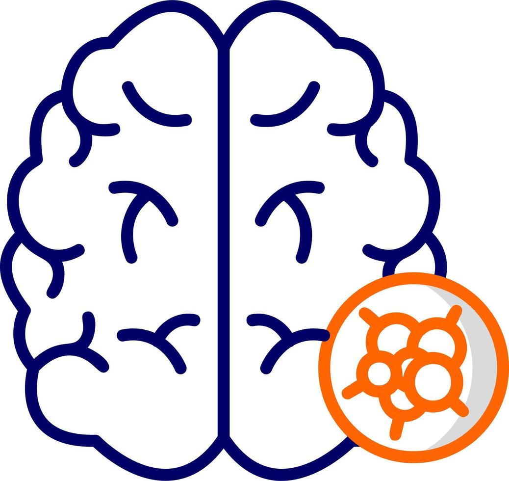 Brain Cancer Vector Icon