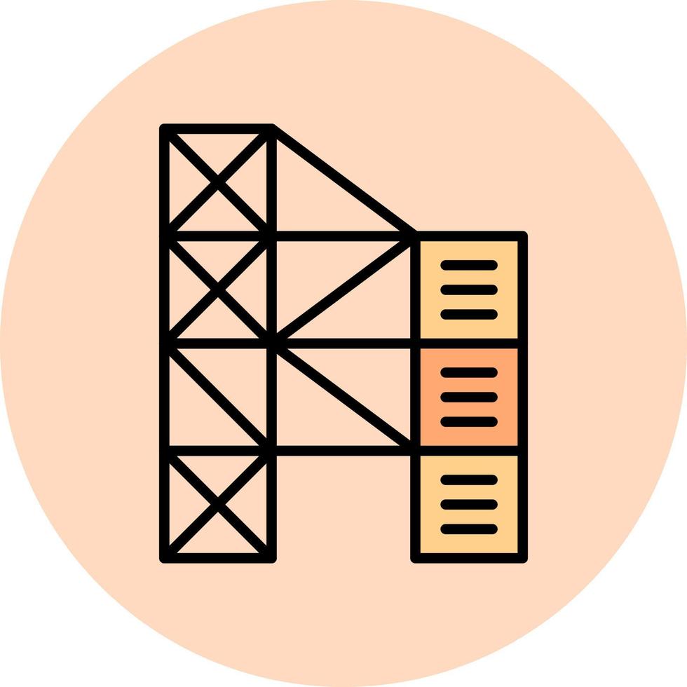 Scaffolding Vector Icon