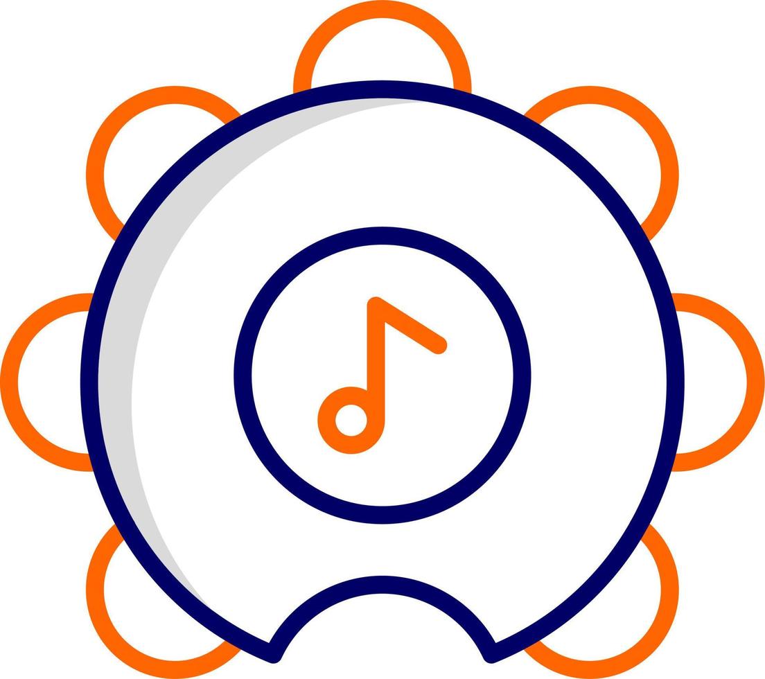 Tambourine Vector Icon