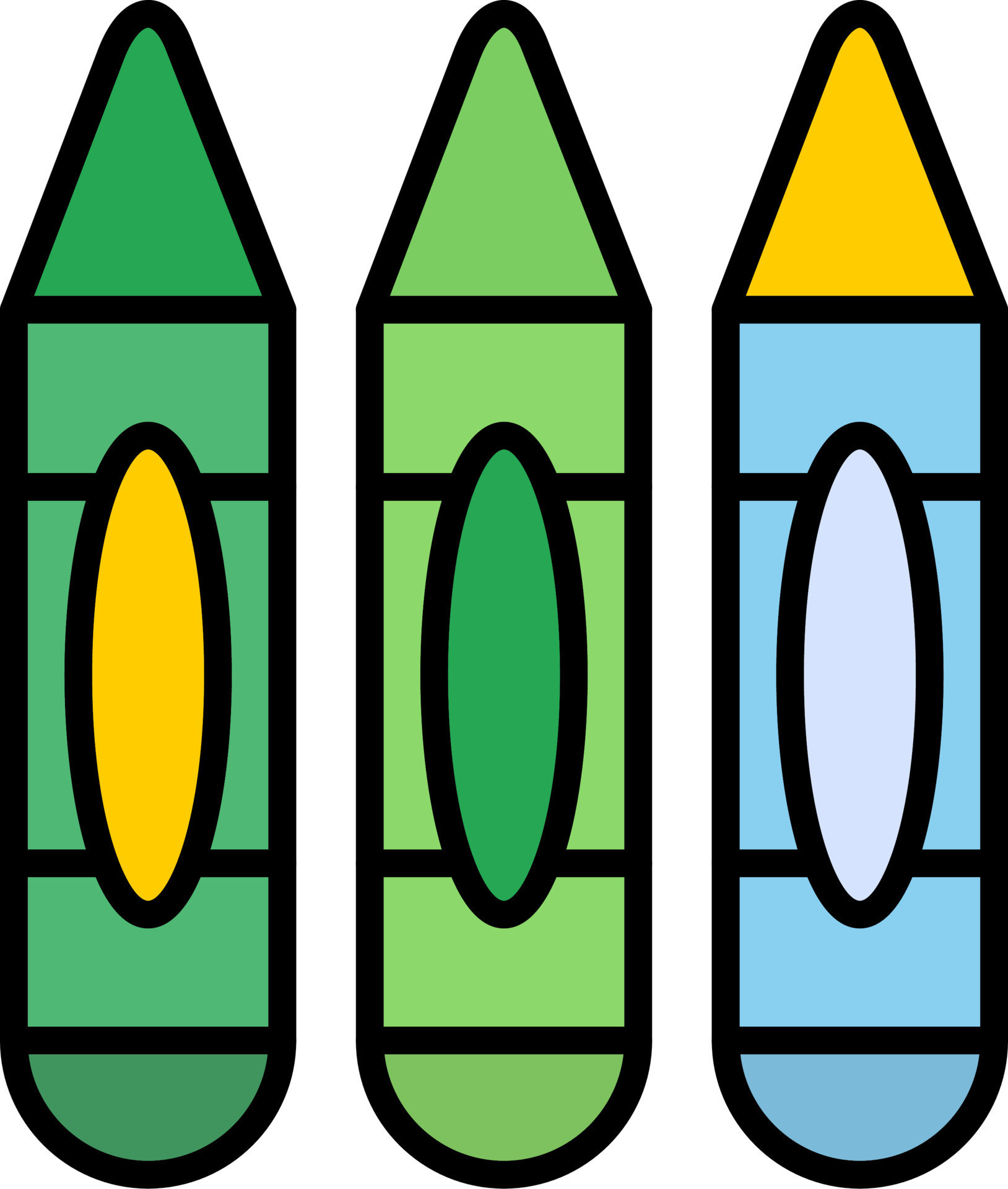 Crayon Vector Icon 21027616 Vector Art at Vecteezy