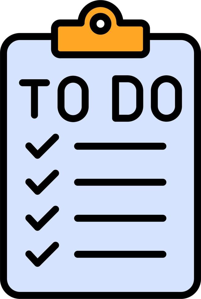 To Do List Vector Icon