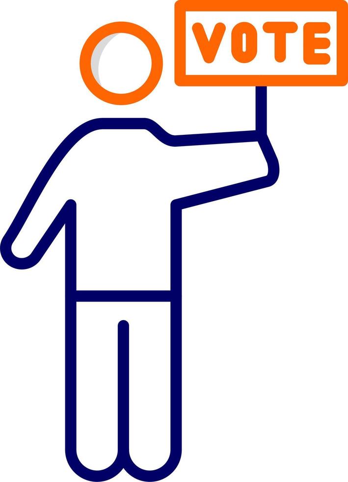 Voting campaign Vector Icon