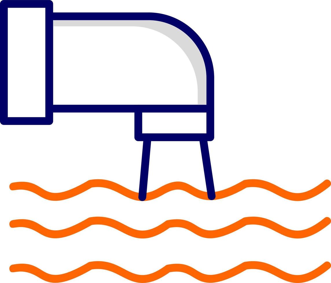 Waste Water Vector Icon
