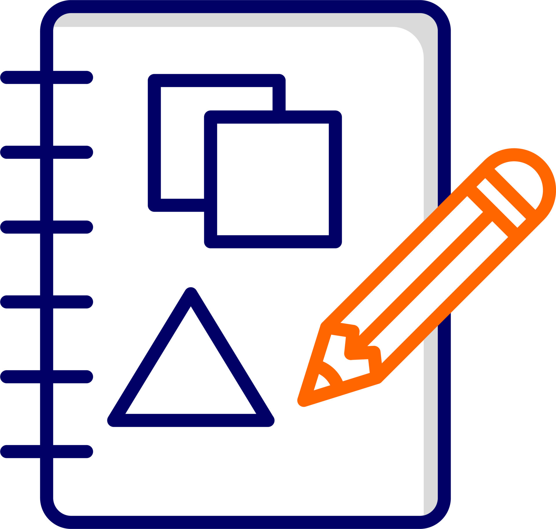 Sketchbook Vector Icon 21027820 Vector Art at Vecteezy