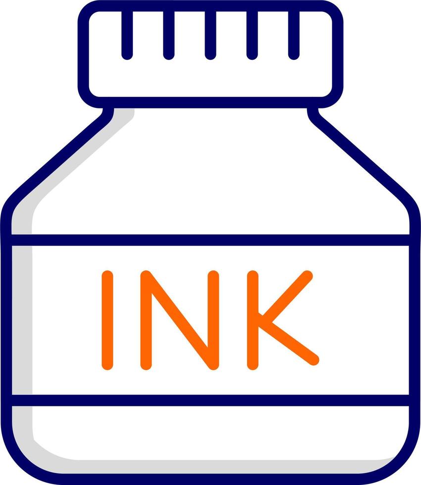 icono de vector de tinta