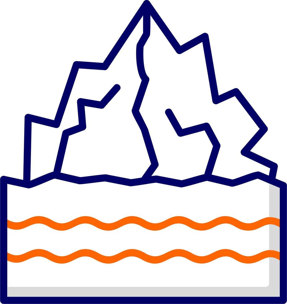Iceberg Vector Icon