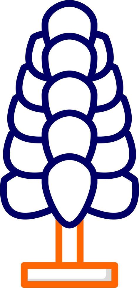 Lupine Vector Icon
