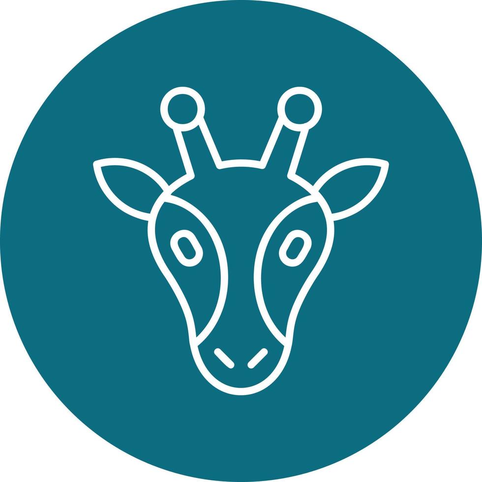 Giraffe Vector Icon
