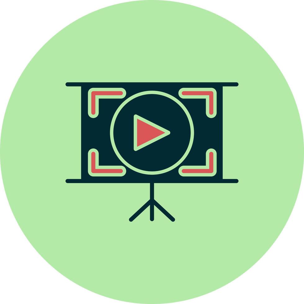 Video tutorial Vector Icon