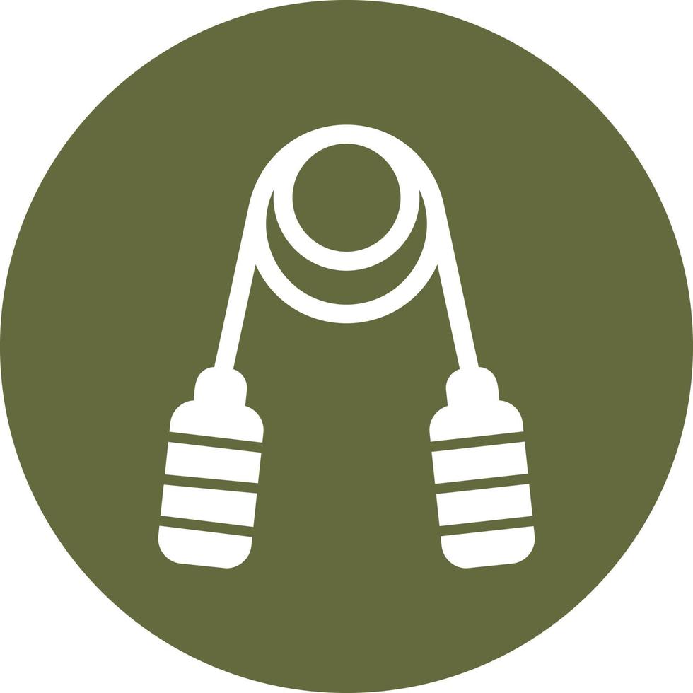 Jumping Rope Vector Icon