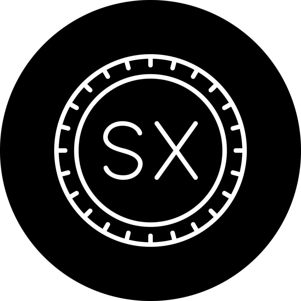 Sint Maarten Dial code Vector Icon