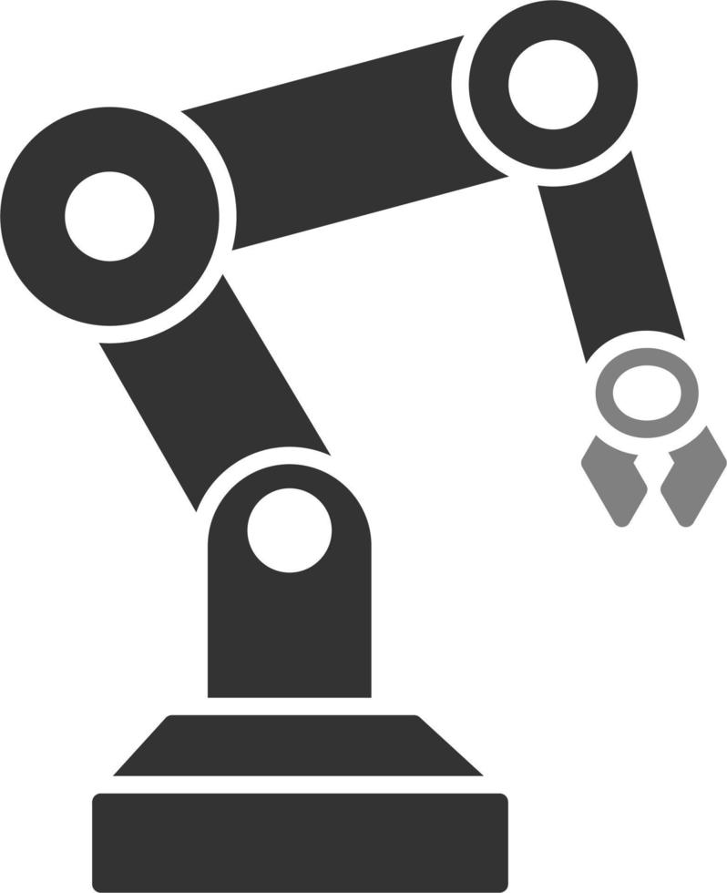 Robot Arm Vector Icon