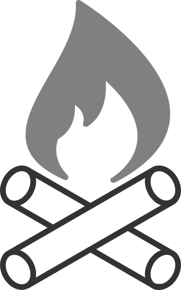 Flame Vector Icon