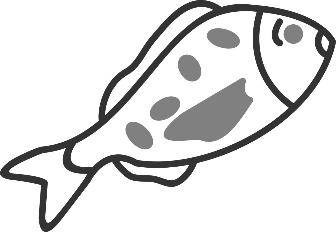 Jew Fish Vector Icon