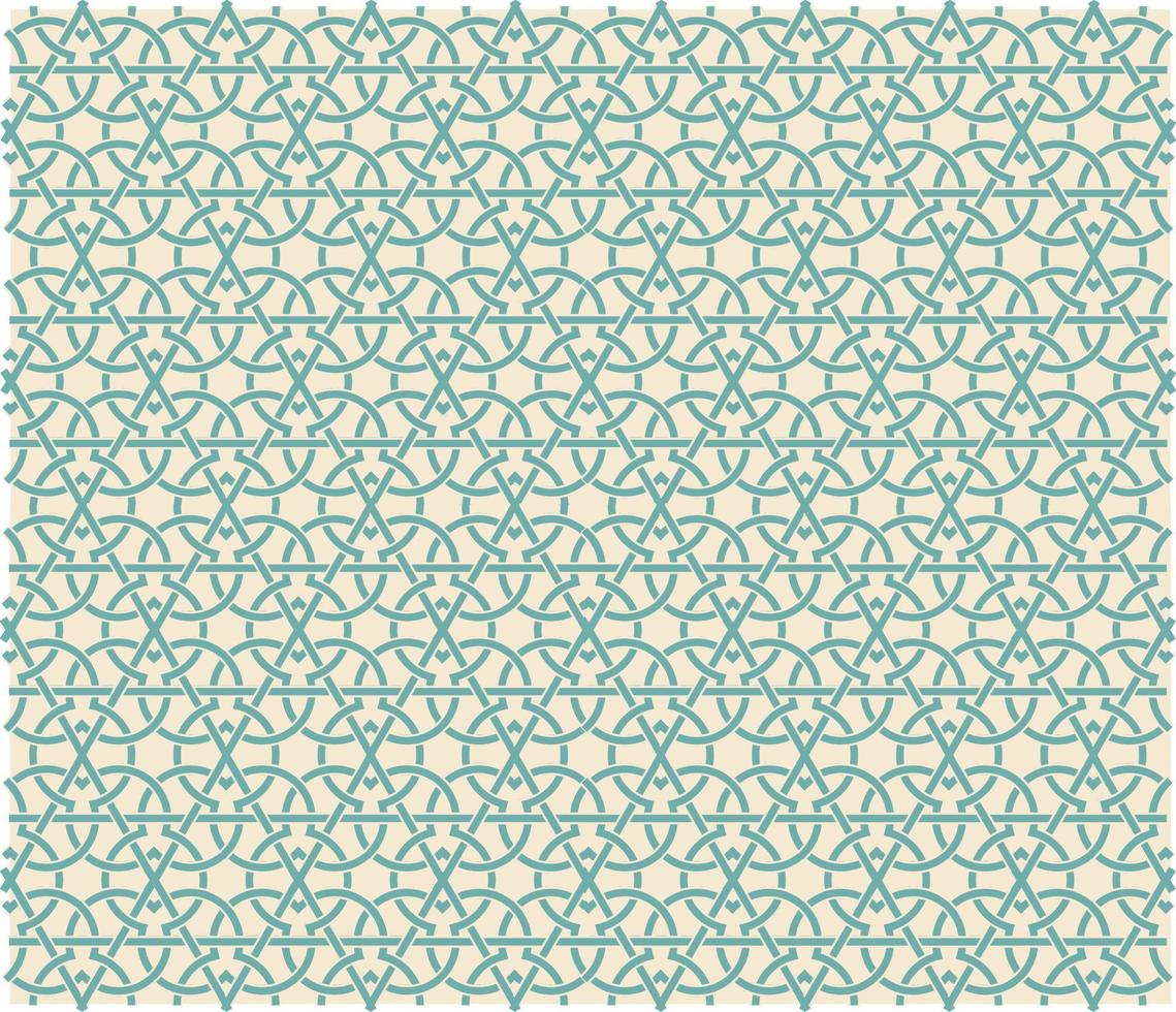 Islamic oriental geometric pattern vector