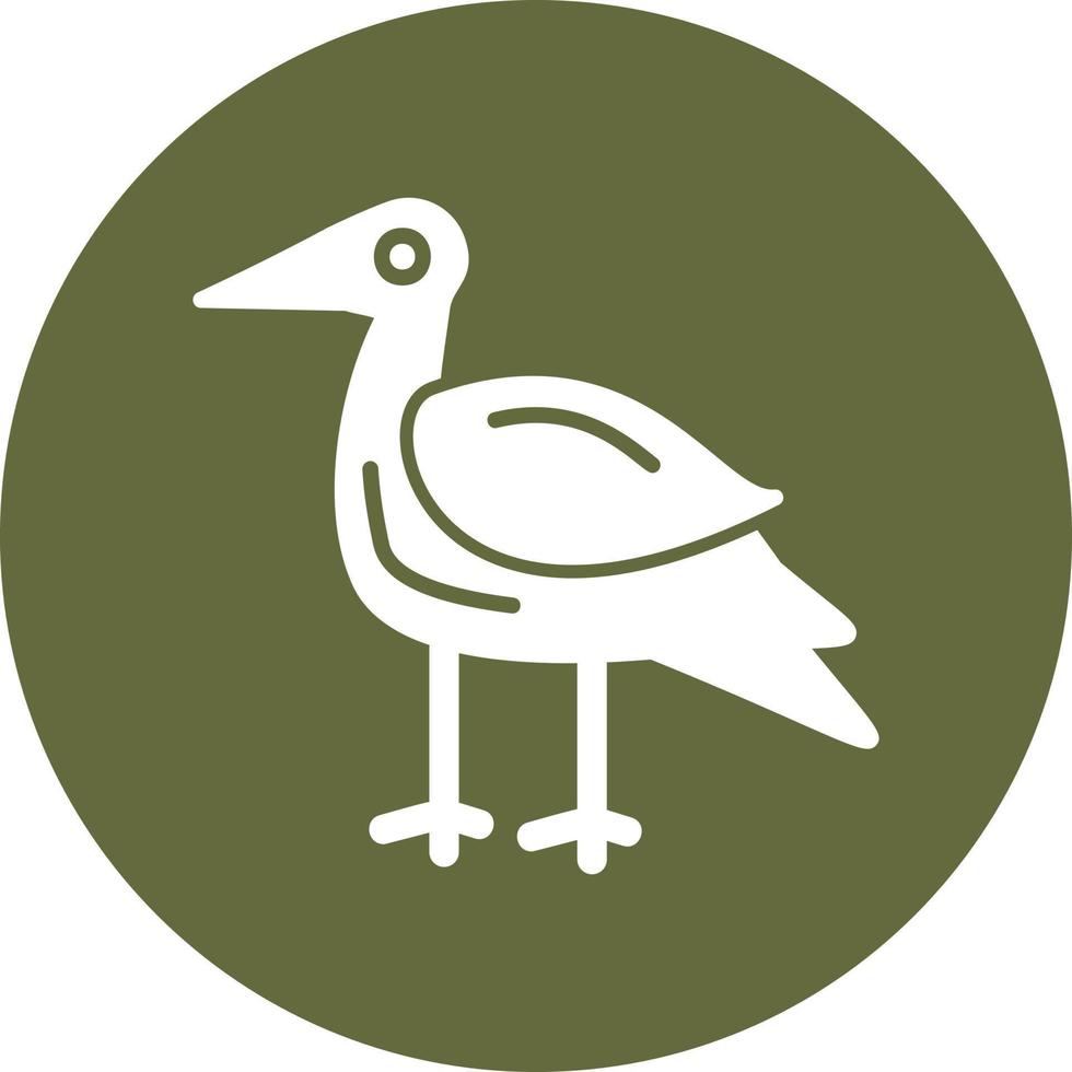 Heron Vector Icon