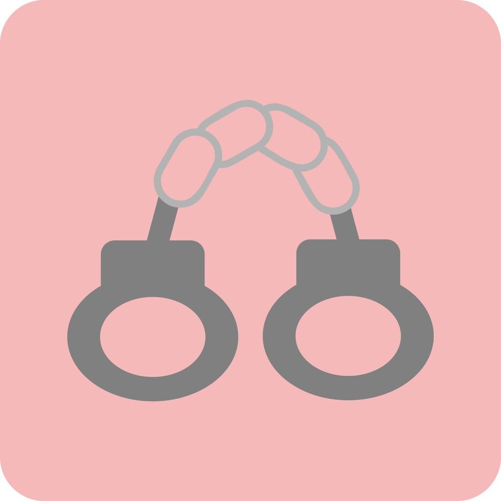 Handcuffs Vector Icon
