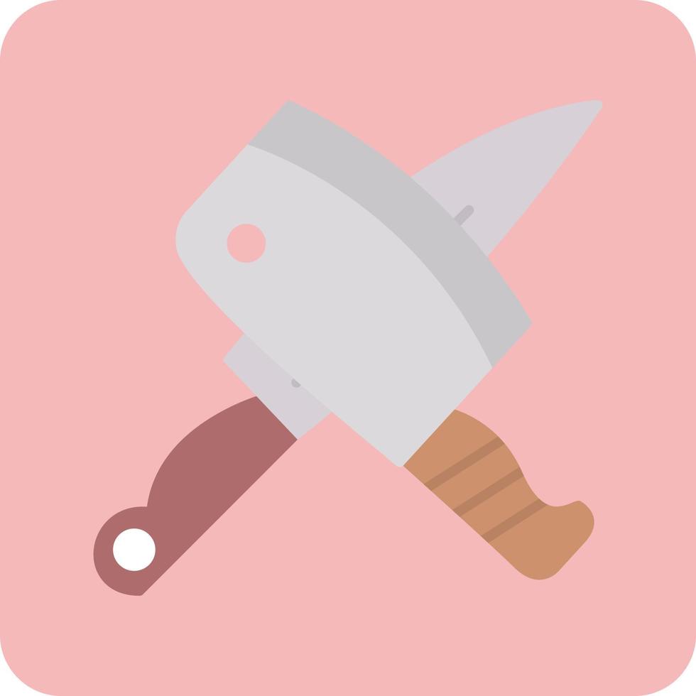 Cleaver Knife Vector Icon