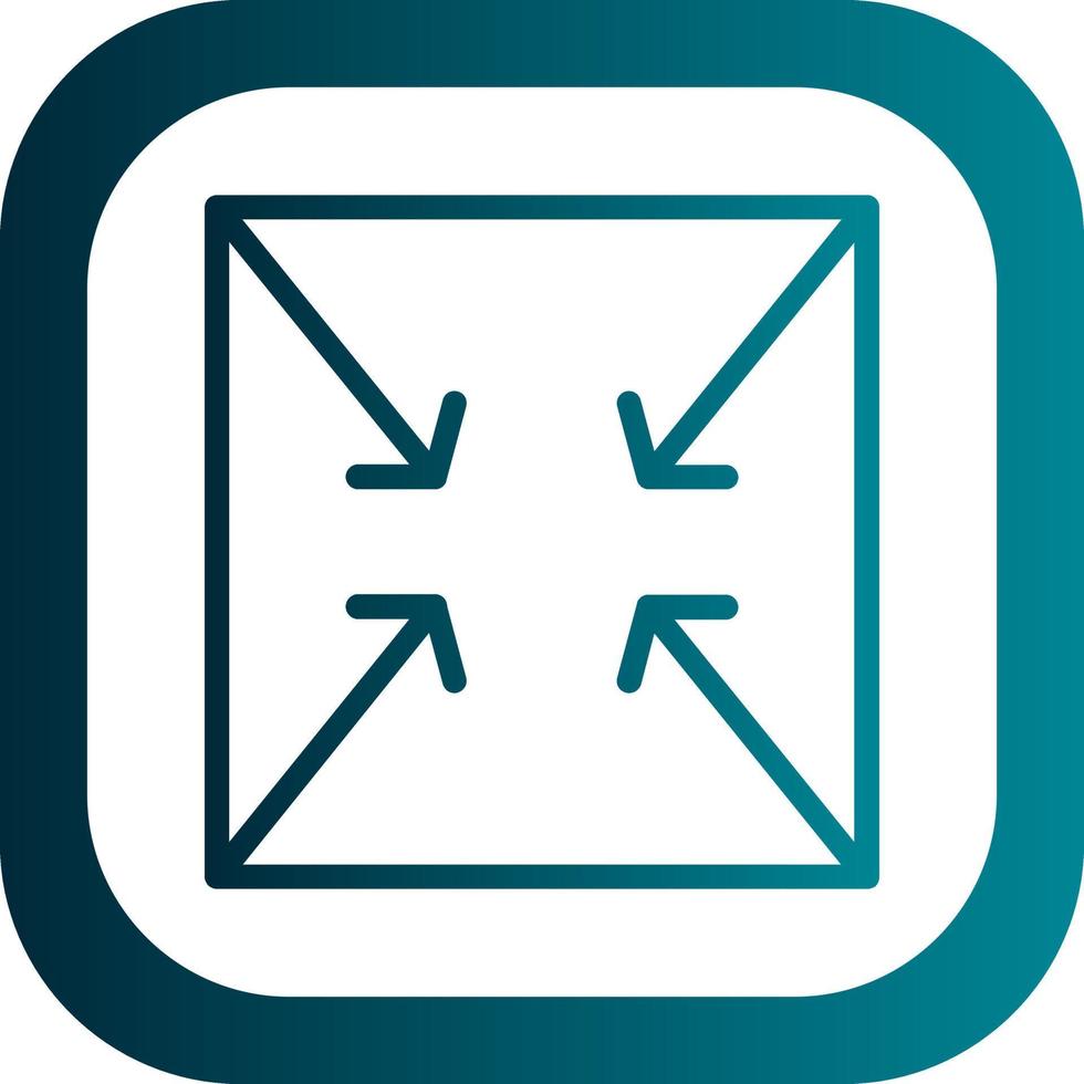 Compress Arrows Alt Vector Icon Design