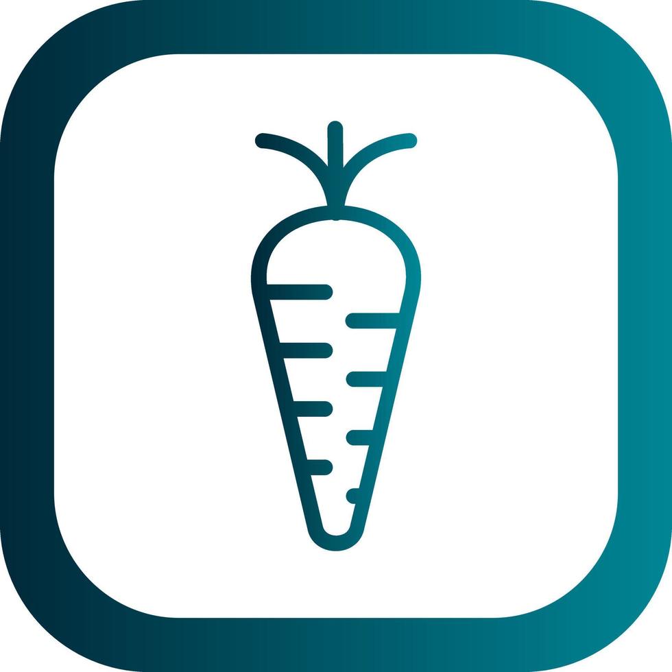 Carrot Vector Icon Design