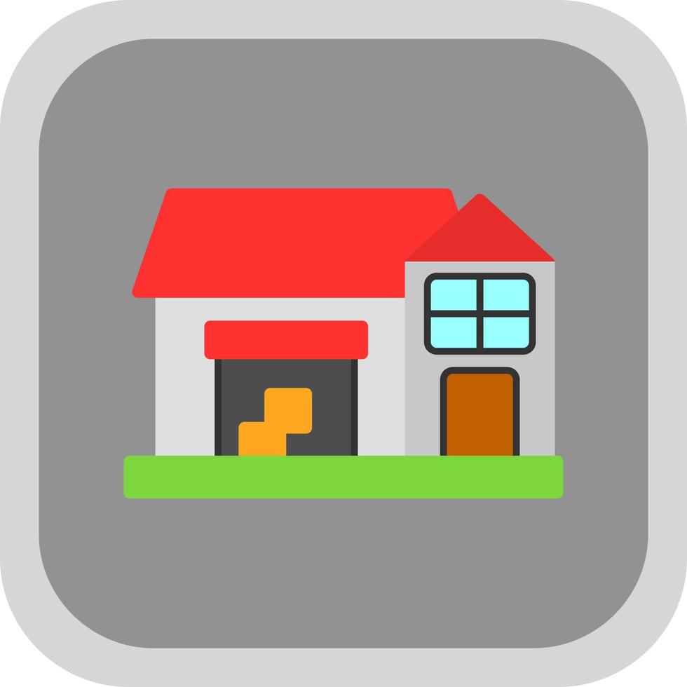 Warehouse Vector Icon Design