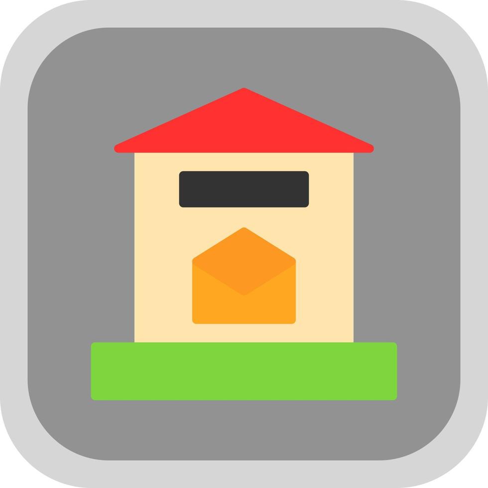 Letter Box Vector Icon Design