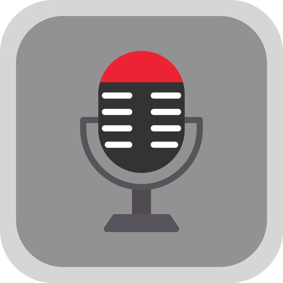 Mike Vector Icon Design