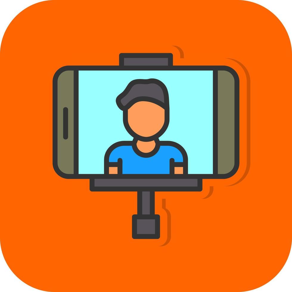 Vlogger Vector Icon Design
