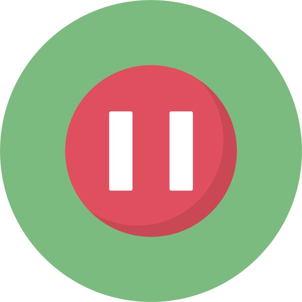 Pause button Vector Icon
