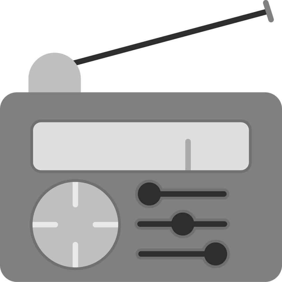 icono de vector de radio