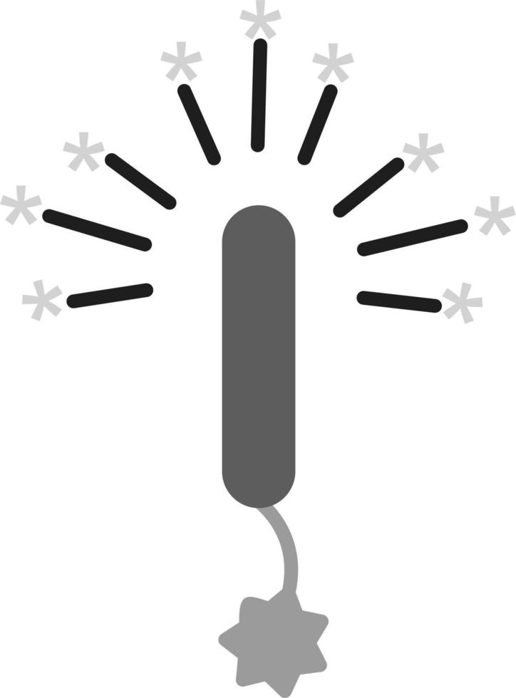 Sparkler Vector Icon
