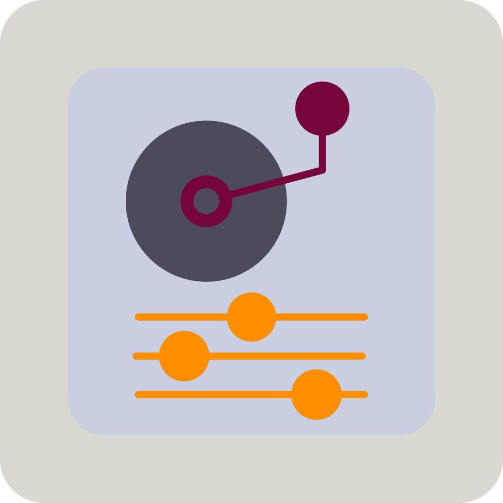 Turntable Vector Icon