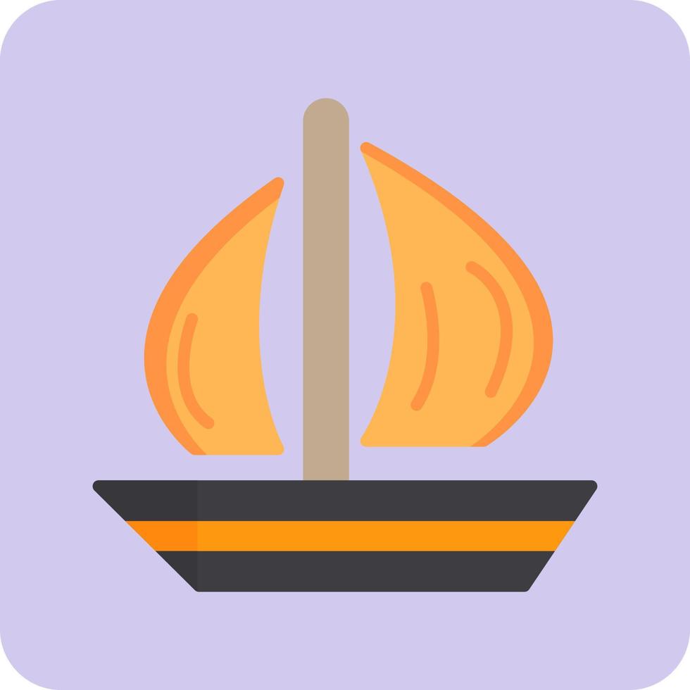 Sail boat Vector Icon