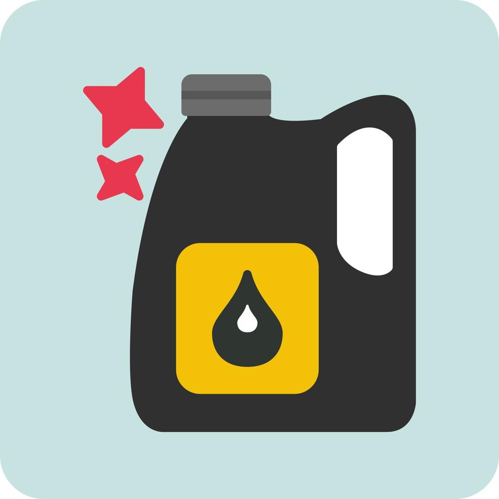 Oil bottle Vector Icon