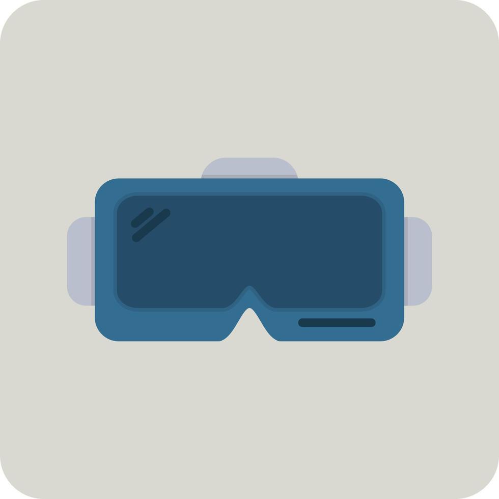 icono de vector de gafas vr