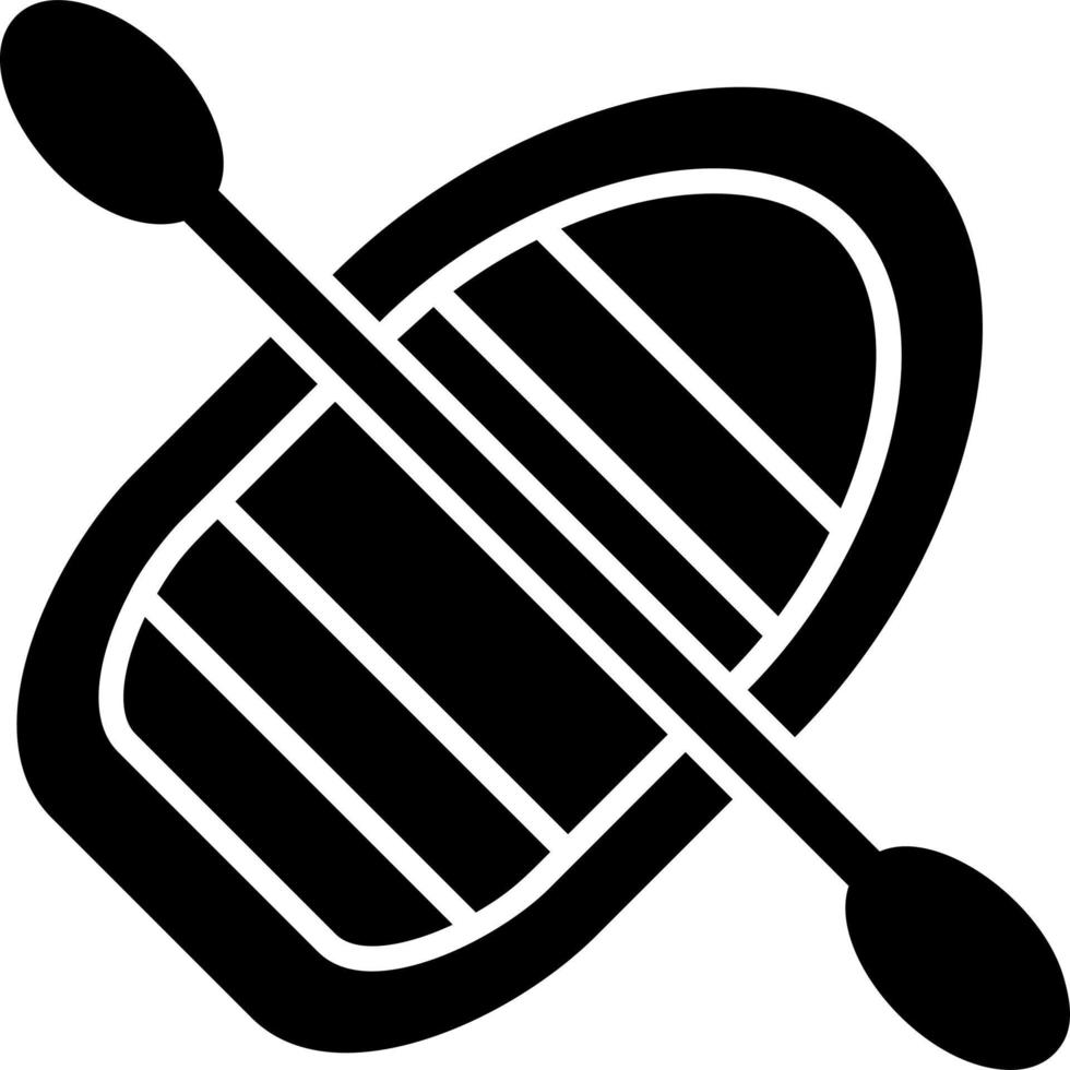 Rafting Vector Icon