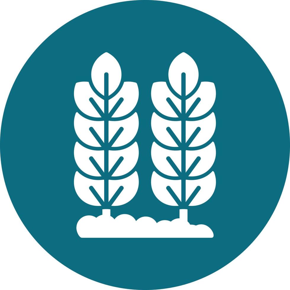 Wheat Vector Icon